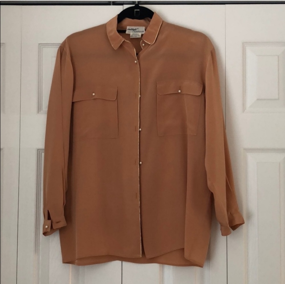 Vintage Versace silk shirt